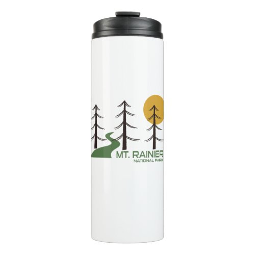 Mt Rainier National Park Trail Thermal Tumbler