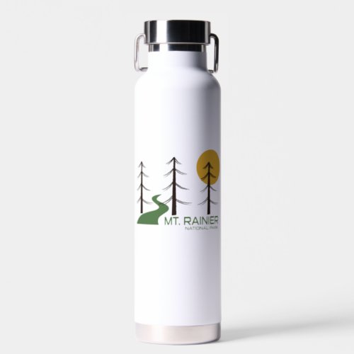 Mt Rainier National Park Trail Water Bottle