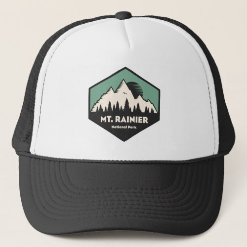 Mt Rainier National Park Trucker Hat