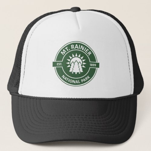 Mt Rainier National Park Trucker Hat