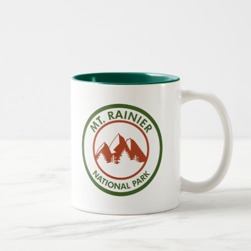 Mt Rainier National Park Two_Tone Coffee Mug