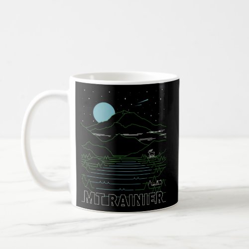 Mt Rainier National Park Washington Hike Mountains Coffee Mug