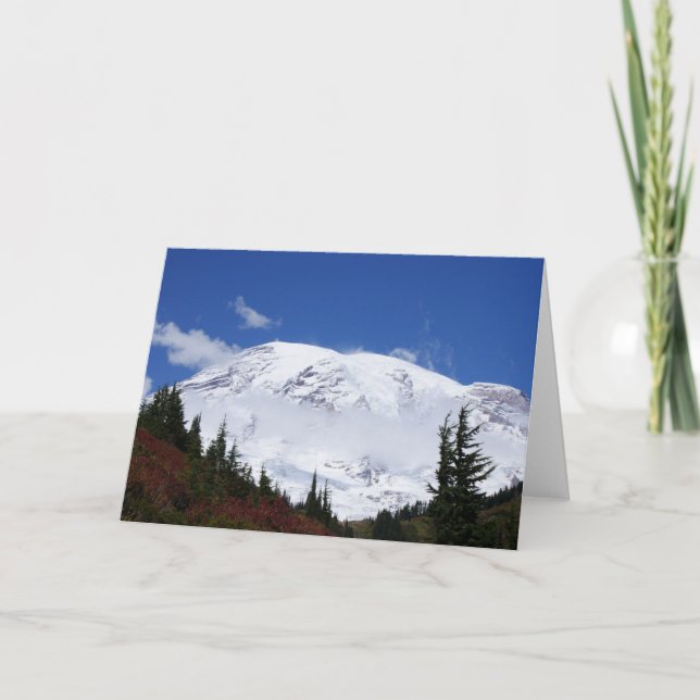 Mt Rainier Note Card (Front)
