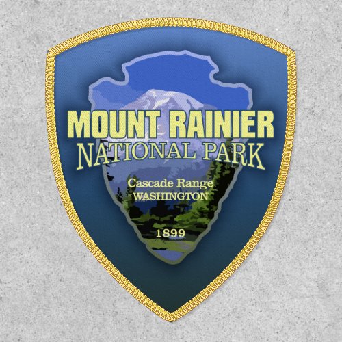 Mt Rainier NP arrowhead  Patch