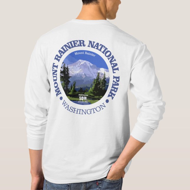Mt Rainier NP T-Shirt (Back)