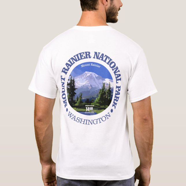 Mt Rainier NP T-Shirt (Back)