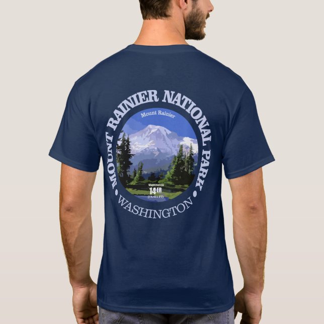 Mt Rainier NP T-Shirt (Back)