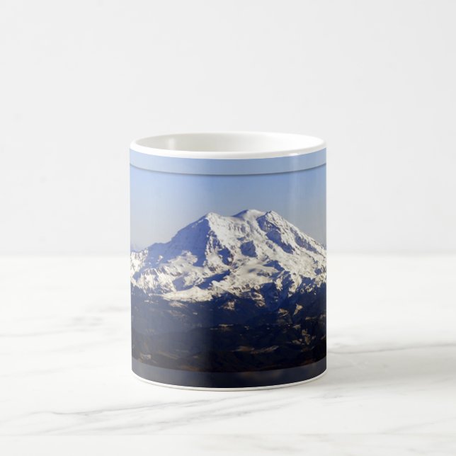 Mt. Rainier Panoramic Color Morph Mug (Center)