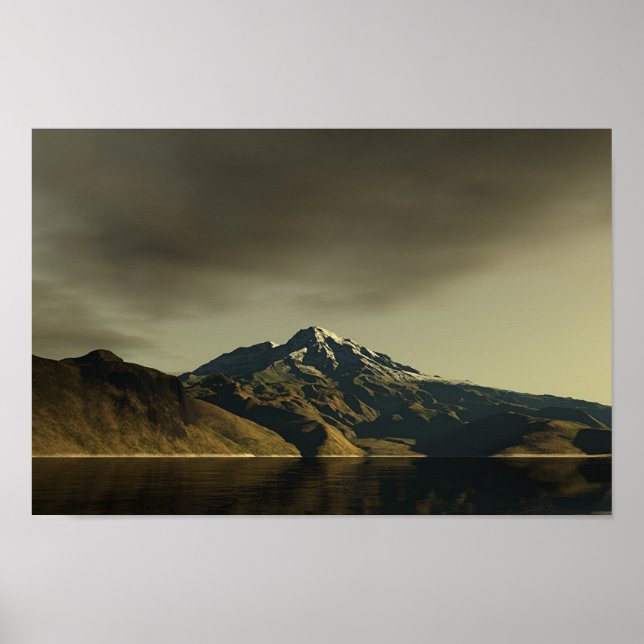 Mt. Rainier Poster (Front)