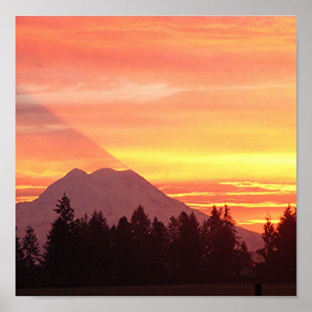 Mt, Rainier Poster (Front)