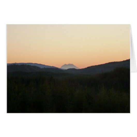 Mt. Rainier Sunrise Cards (Front Horizontal)