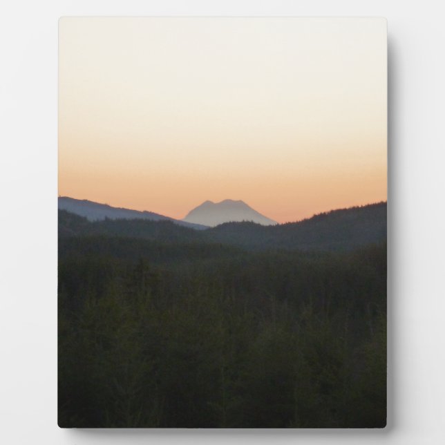 Mt. Rainier Sunrise Plaque (Front)