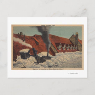 Mt. Rainier, WA - Paradise Inn Postcard