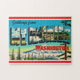 Mt Rainier Washington 11x14 Jigsaw Puzzle