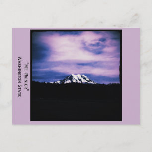 Mt. Rainier, Washinton State Postcard
