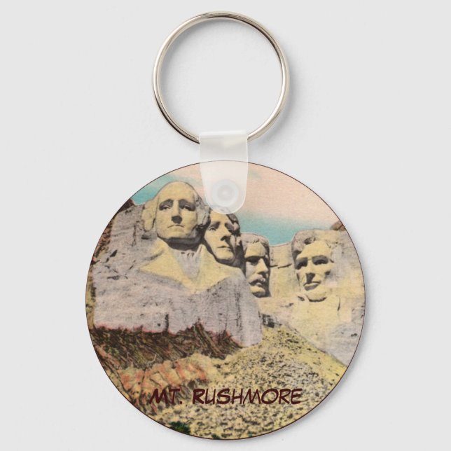 Mt. Rushmore Keychain (Front)