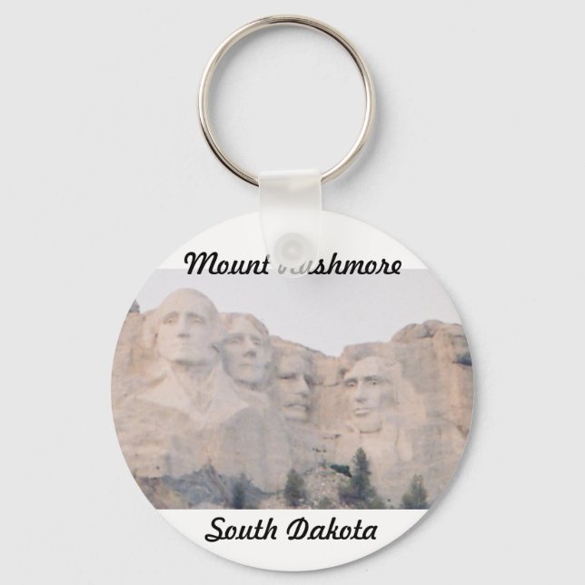 Mt. Rushmore Keychain (Front)