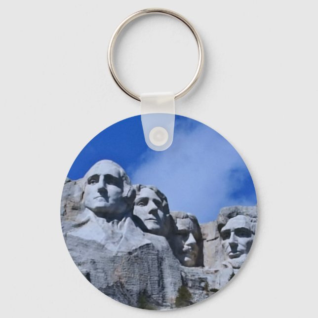 Mt. Rushmore Landmark Keychain (Front)