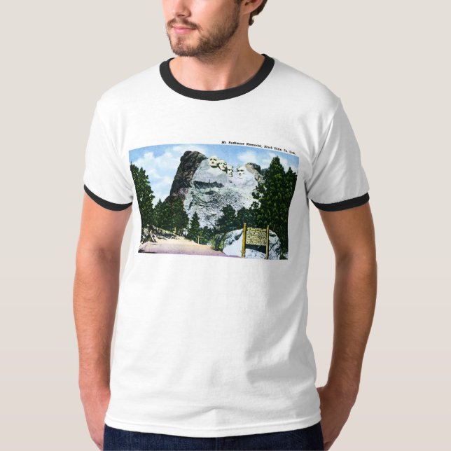 Mt. Rushmore Memorial, South Dakota T-Shirt (Front)