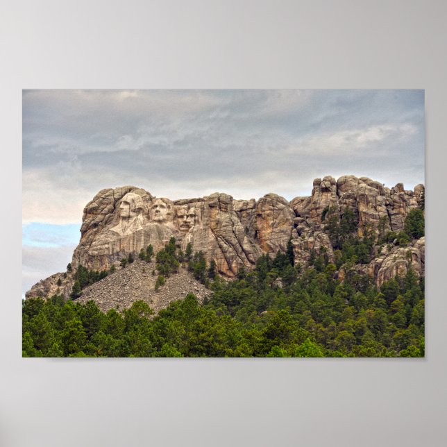 Mt. Rushmore Panorama Poster (Front)