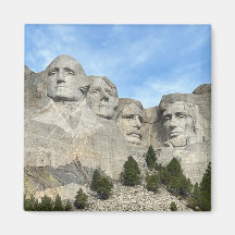 Mt. Rushmore photo magnet