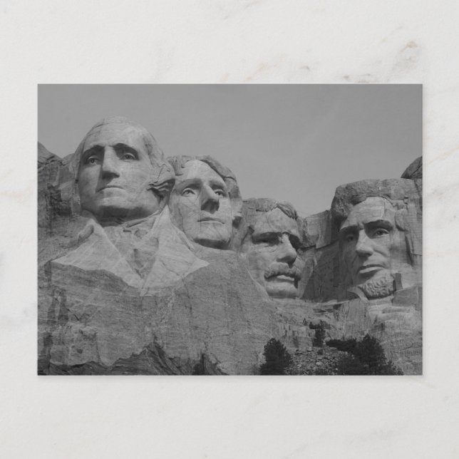 Mt. Rushmore Postcard (Front)