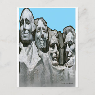 Mt Rushmore Postcard