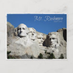 Mt. Rushmore Postcard at Zazzle