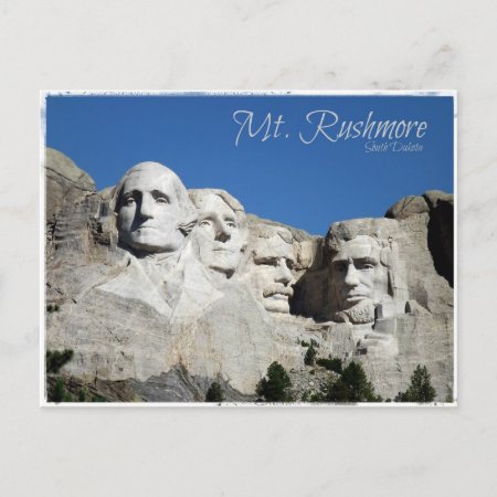 Mt. Rushmore Postcard