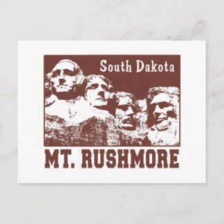 Mt. Rushmore Postcard