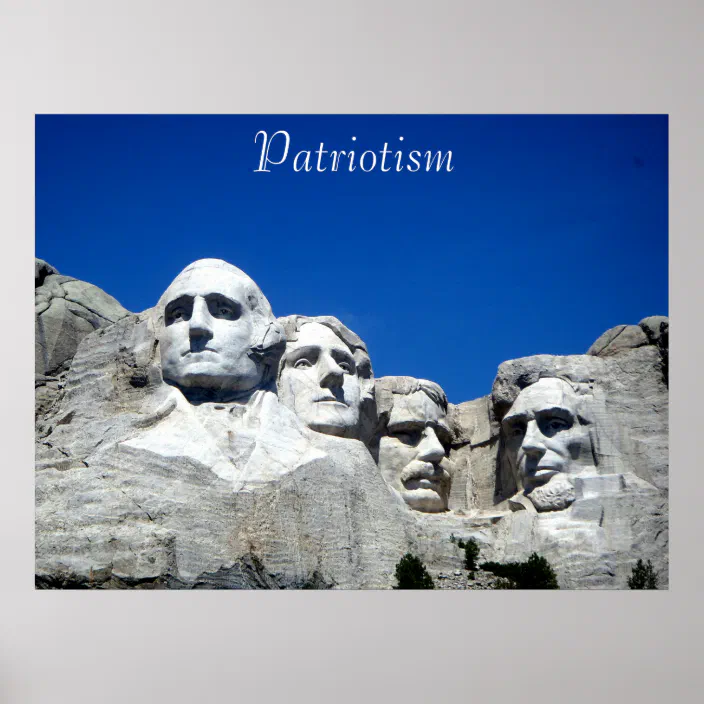 Mt Rushmore Poster Motivational Poster Zazzle Com