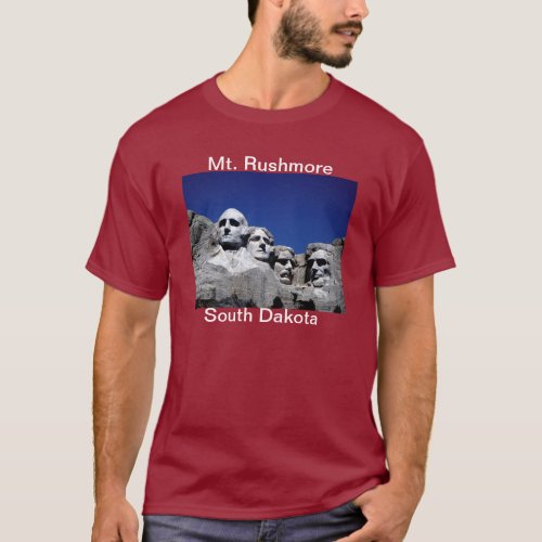 Mt Rushmore SD tshirt