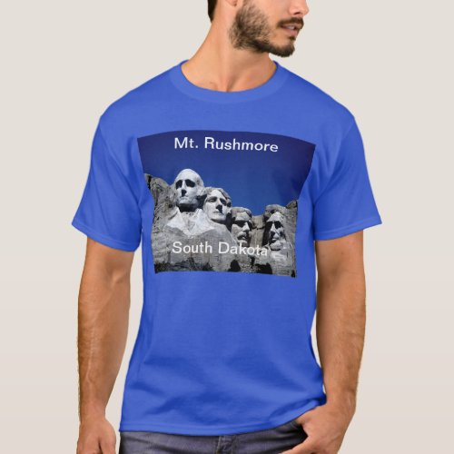 Mt Rushmore SD tshirt