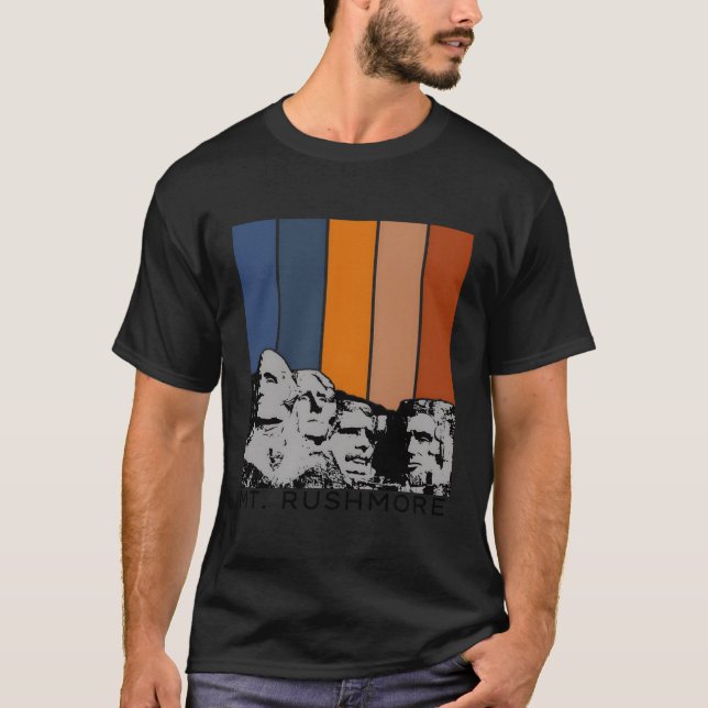 Mt Rushmore South Dakota Mount Rushmore T-Shirt (Front)