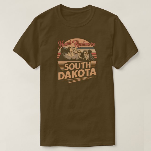 Mt. Rushmore South Dakota T-Shirt (Design Front)