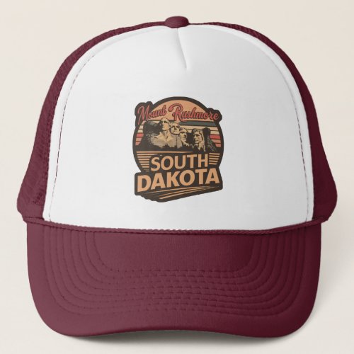 Mt Rushmore South Dakota Trucker Hat