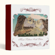 Mt. Rushmore Victorian Binder