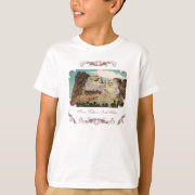 Mt. Rushmore Victorian Kid's Shirt