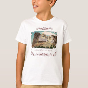 Mt. Rushmore Victorian Kid's Shirt