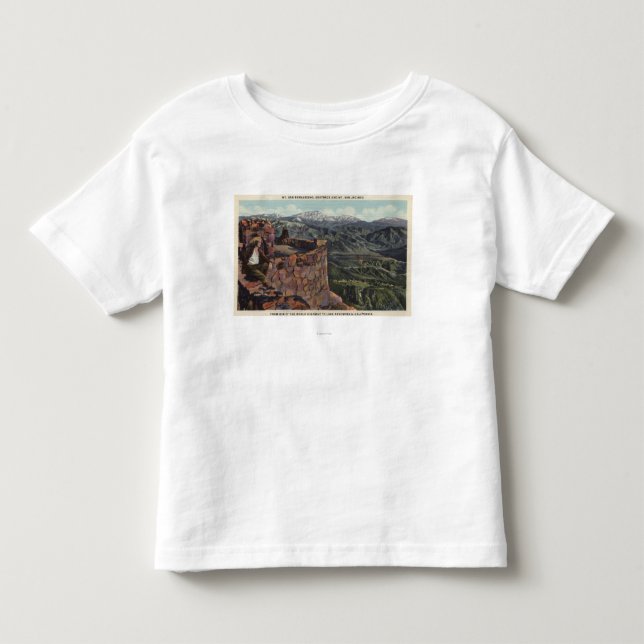 Mt. San Bernardino, Rim O' The World Hwy Toddler T-shirt (Front)