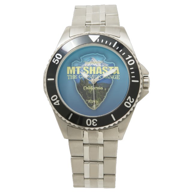 Mt Shasta (arrowhead) Watch (Front)