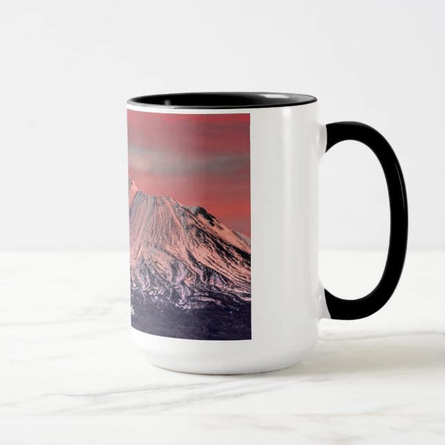 MT SHASTA AT SUNSET MUG (Right)