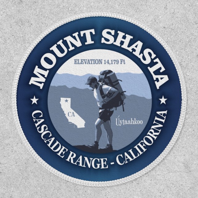 Mt Shasta (BG) Patch (Front)