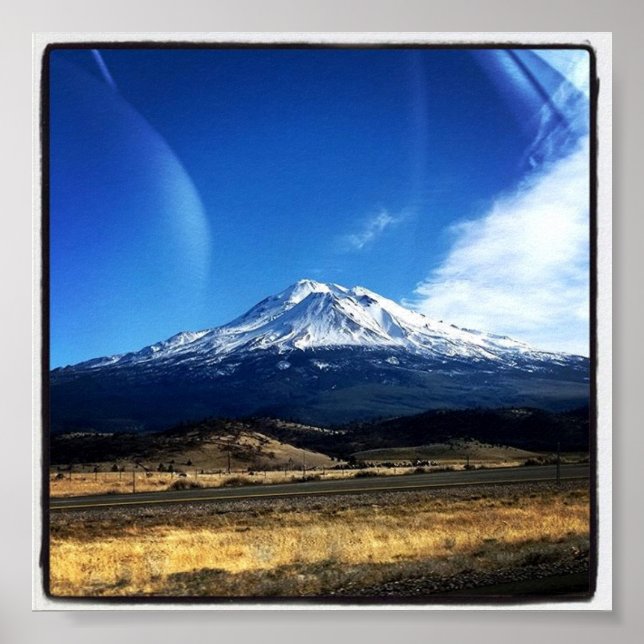 Mt. Shasta, CA Poster (Front)