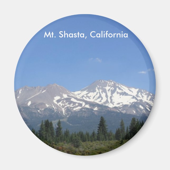 Mt. Shasta, California Magnet (Front)