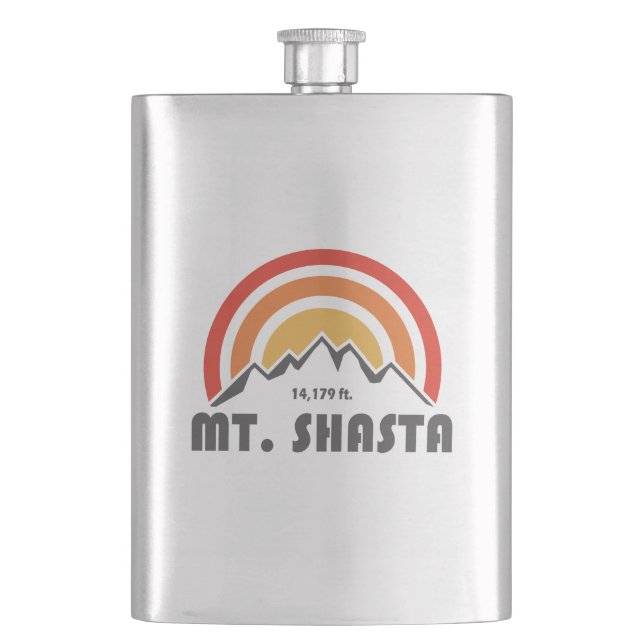 Mt. Shasta Flask (Front)