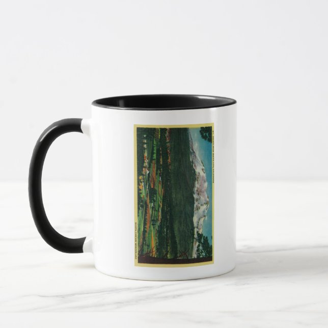 Mt. Shasta View from Shasta CityShasta, CA Mug (Left)