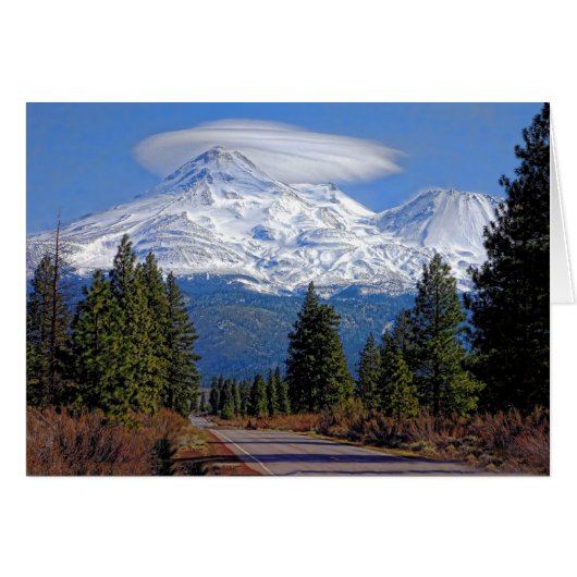 MT SHASTA WITH LENTICULAR CARDS (Front Horizontal)
