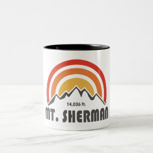Mt. Sherman Two-Tone Coffee Mug