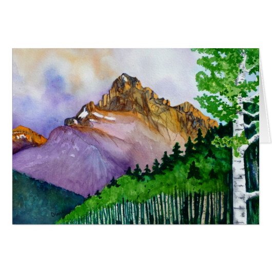 Mt. Sneffels in Summer Cards (Front Horizontal)